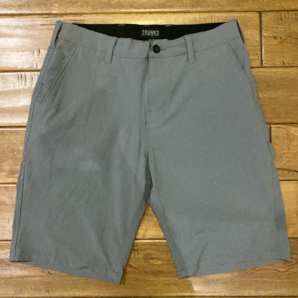 Trunks Brand Golf shorts 30 inch Waist Gray - Picture 1 of 9